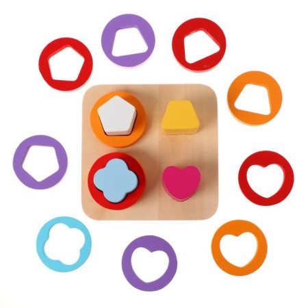 Children's development game "Pyramid", 11.8x1.8x4.5 cm-2