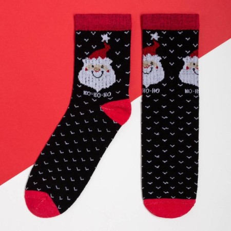 New Year's socks KAFTAN "Santa" p. 36-39 (23-25 ​​cm) 5189267