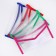 Folder-convert on the button, B65, 330 md, hard, with a edging, transparent, corrugated, mix