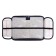 Penal 1 section, 130 x 210 x 40 mm, 2 folding strips, fabric, calligrata top, Content "Super dog"