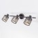 Sconces Citilux "Robin" CL535635, 45x25 cm, 3x40W, E14, brown color