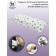 Pillow orthopedic roller with buckwheat luster, size 20x50 cm, stars, white color