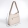 Female bag Textura, tout, medium size, beige color