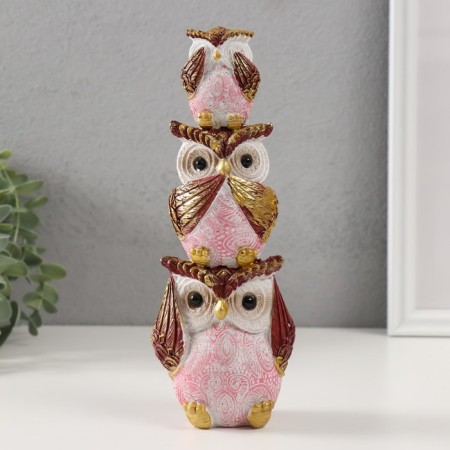 Souvenir Polystone "Three Filin: I do not see, I do not hear, I will not say" 5.5x8x21.5 cm