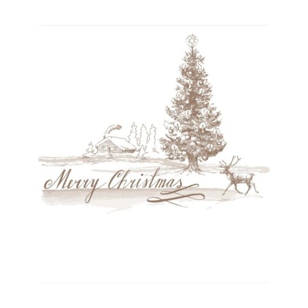 A set of napkins for setting the Christmas Close Table, rectangular, size 32x46 cm, 4 pcs-2