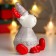 Souvenir ceramics "Losik, gray sweater and cap, red horns" 12x9.5x8 cm