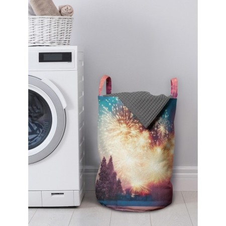 Basket for storing things "salute in winter", size 35x50 cm