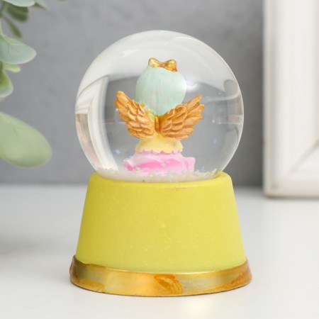 Souvenir Polystone Water Ball Light "Cute Angel" MIX 4x4x6.7 cm-5