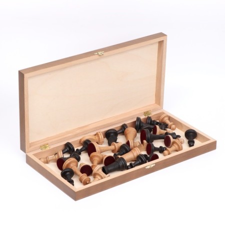 Tournament chess 37 x 37 cm "Bataly", weighted, King H-9 cm, pawn H-4.4 cm-3