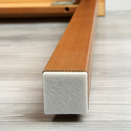 Furniture pad Tundra, 40 x 40 mm, square, white, 8 pcs.-9