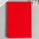 Hard felt 2mm 20x30 cm ts.601 red