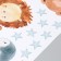 Stick plastic interior color "animals on the rainbow" set 2 sheets 30x60 cm