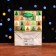 Laminated "Christmas tree" packet 11.5 x 14.5 x 6 cm
