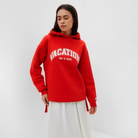 Female Hoods with the Ober Mist Cozy Style, Red, Size 42-2