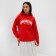 Female Hoods with the Ober Mist Cozy Style, Red, Size 42