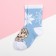 Children's socks "Elsa", cold heart, size 16-18 cm