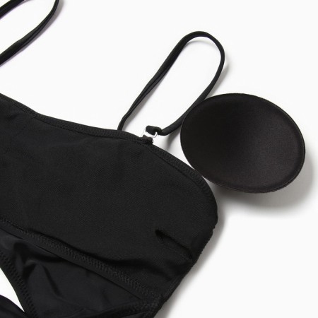 Swimsuit Assed female minku color black, size 42-7