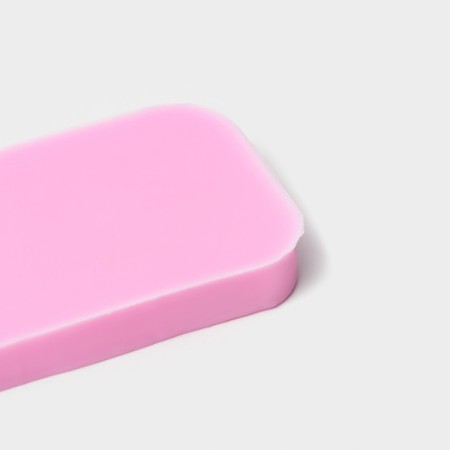 Mold Dolyana "Traces", silicone, 9 × 4.7 × 1.3 cm, pink color-4