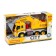 City Excavator car, inertial, with light and sound, yellow color