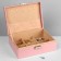 Strack for jewelry "Casket" A removable stand, 17 × 23 × 8.5 cm, pink color
