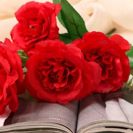 Bouquet "Rose Stock" 6x27 cm, mix-1