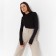 Jumper with a decorative seam Women's Mist p. 44, black color