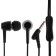 Red Line Stereo Headseet SP08, vacuum, microphone, wired, 1.2 m, black