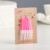 Candles for the cake "Neon", 10 pcs, pink 5 cm