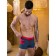 Male bathing panties Alohamare, size 48, gray color, red color