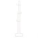 Stand for the phytoswater, l = 83 cm, metal, mix