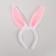 Set "Bunny", Clot on a hairpin, braid, rim, toy