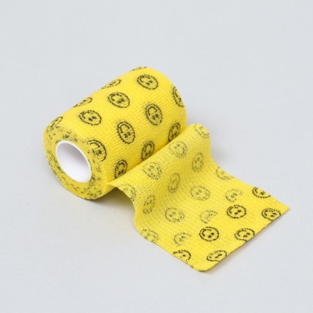 Self -fixed bandage "emoticons", 7.5 cm, max. Extensibility 4.5 m