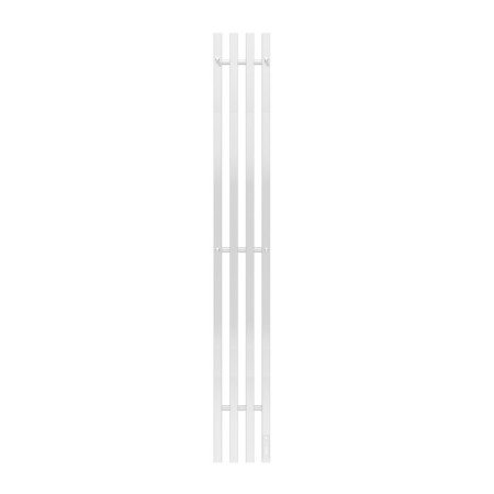 Terminus quatro electric heated towel rail "Prof", 1600x210 mm, white matte-1