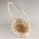 Wicker basket, 20x15x11xh40 cm, white, willow