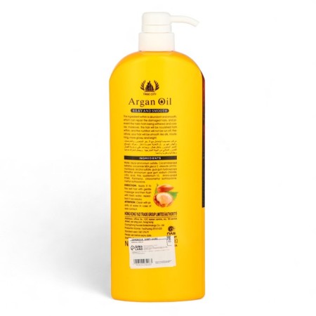Argan oil and coffee shampoo 1000 ml with a dispenser-1