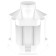 Organizer stand for the office of 10 departments, Istanm "Maxi Desk", plastic, rotating, white