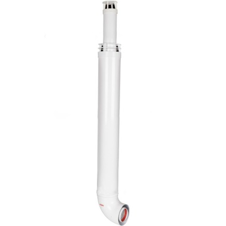 The chimney element Rommer RCA-6010-251000 ANTOLA, D = 60/100 mm, l = 1000 mm, universal-1