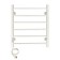 The electric heated towelputor "Sanprise" Aurora P6, 500x600 mm, left, white