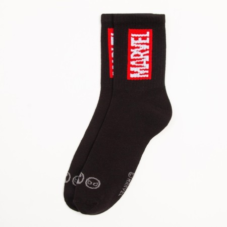 Socks "Marvel", Avengers, Black, 23-25 ​​cm-3