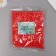 Decor for creativity Polyn -plast "Assorted balls" Red set 10 grams