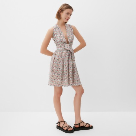 Women's dress minku: enjoy color white, rr 48-2