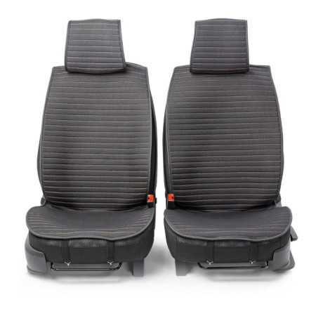 Front seats Car Performance, 2 pcs, alcantara, black-beige-1