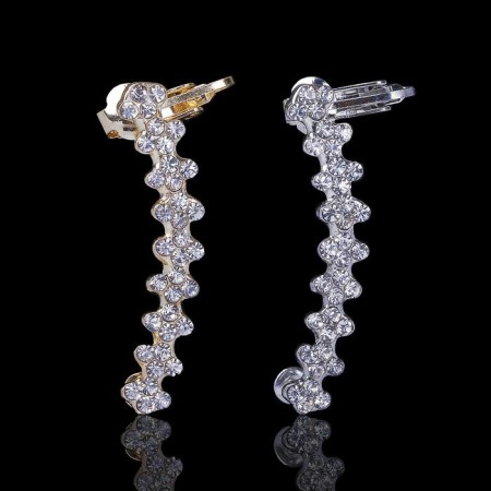 Earring "Kaff" path, color mix-2