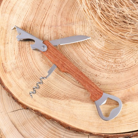 The folding “corkscrew” knife 19.5cm, the blade is 53mm/2mm, with the opener-1