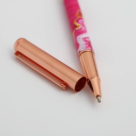 The pen "Shine brighter than all", metal-1