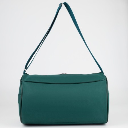 Sports bag with lightning, external pocket, turquoise color-4