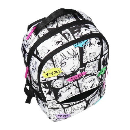Youth backpack 39 x 30 x 17, ergonomic back, Devente Label 19l, USB Anime Comix 7032440-7