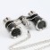 Theater binoculars 3x25 is chrome, black color