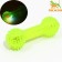 The toy luminous for dogs "Round bone", TPR, 15 cm, yellow