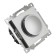 Dimmiac Dimmiac switch, 250V, 500W, Stekker series Katrin, GLS10-7106-03, silver